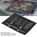 Braai Heat Resistant Non-stick Grilling Mesh Black 22X27