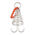 Stainless Steel Spring Loaded Tent Rope Buckle 10 Piece