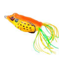 Frog Fishing Lure with fitted double hook 13gr 6cm - Yellow and Orange