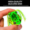 Frog Fishing Lure with fitted double hook 5gr 4.3cm - Light Green