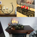 Romantic Vintage Wrought Iron Home Decoration Candle Holder