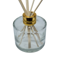 150ml Round Clear Glass Diffuser Bottle With Cap (Includes 10 Reed Sticks)