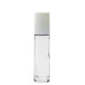 10ml Clear Glass Roller On Bottle With Glass Roll On Ball & Cap