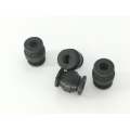 Anti-Vibration Absorber Rubber ABS-Balls 16mm x 20mm Black 4pcs/set