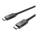 USB-C TO USB-C 100W PD FAST CHARGING CABLE 3M BRAIDED BLACK | UNI