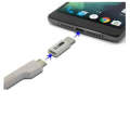 USB-C TO MICRO USB ADAPTER 2PK WHITE | TECHMATTE