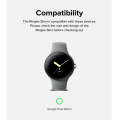 GOOGLE PIXEL WATCH PREMIUM SLIM PROTECTIVE CASE CLEAR 2PK | RINGE