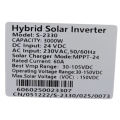Hybrid inverter 3kva 3000w 24v Sun solar Germany technology