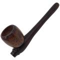 Wooden pipe - 14.5cm / brown / wood