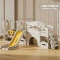 New Design Children Climbing Ladder / Slide and Swing with Basket Hoops
