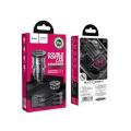 Hoco DZ3 Carbon Double Ported Car Charger