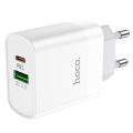 HOCO Dual Port Fast Charger PD20W Type C & USB