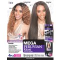Weaves | Mega Peruvian - 100% Human Hair Stylemix (Multi Pack) |12"14"16"18" / 1B