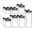 ZS - 7 Pieces Of Air-Tight Sealed Food Storage Container Set - Black
