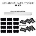 ZS - Multi Purpose  Chalkboard Label Stickers 96 PCS Pack