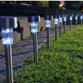 ZS - 10 Pieces Of Waterproof Solar LED Light Garden Lamp Pathway Lights