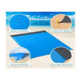 ZS - 2M2.1M Waterproof Beach Blanket Outdoor Portable Picnic Mat Camping - Blue