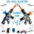 ZS - Combat Gun Gel Ball Blaster Rechargeable - Green & White