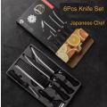 ZS - Japanese Chef Knife Set 6pcs