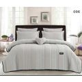 ZS - 6 Piece Quilted Bedspread - Grey