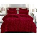 ZS - 6 Piece Quilted Cover - Red