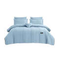 ZS - 6 Piece Quilted Bedspread - Blue