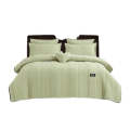 ZS - 6 Piece Quilted Bedspread - Green