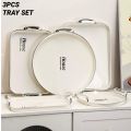 ZS - Multipurpose Tray Set 3pcs - Rectangle