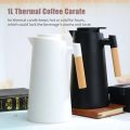 ZS - 1000ml Thermal Coffee Carafe - White