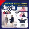 ZS - Kids Huggle Hoodie Oversized Ultra Plush Blanket Hoodie - Pink