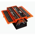 ZS - 85 Piece Tool Set with Cantilever Metal Box