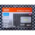 Hello Today Remote Controlled 25w Solar Outdoor Flood Light
