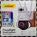 Andowl Smart WiFi 4K Dual Camera With Floodlight