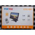 Pervoi 7 Inch 2 Channel TFT/LED AV Monitor  Compact and Versatile Display
