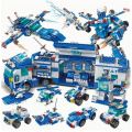 700pcs City Patrol Police Building Blocks Kit