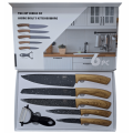 Bobssen Kitchen Knives Set - 6 Pieces