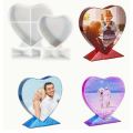 Resin Heart Shaped Photo Frame Silicone Molds