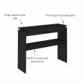 Creta Console Table Black