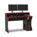 Gamer Desk Freemont Black and Red