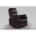 Miguel PU Incliner Chair - 1 Seater - Brown