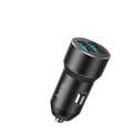 Hoco Dual USB Fast Car Charger with Lights