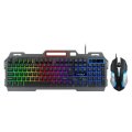Metal Gaming RGB Keyboard & Mouse Set