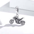 S925 Sterling Silver Motorcycle Pendant DIY Bracelet Necklace Accessories