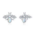 S925 Sterling Silver Little Bee Women Earrings