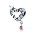 S925 Sterling Silver Cupid Arrow Heart Beads DIY Bracelet Necklace Accessories