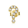 S925 Sterling Silver Mystery Symbol Question Mark Women Earrings