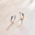 S925 Sterling Silver Smart Snake Ear Studs Women Earrings(Silver)