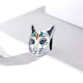 S925 Sterling Silver Egyptian Cat God Besti Beads DIY Bracelet Necklace Accessories