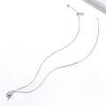 S925 Sterling Silver Paint Brush Women Nacklace Jewelry
