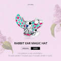 S925 Sterling Silver Rabbit Ear Magic Hat Beads DIY Bracelet Necklace Accessories